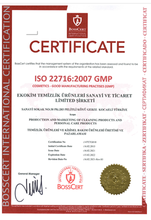 ISO 1400122716:2007 GMP