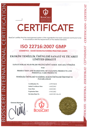 ISO 1400122716:2007 GMP
